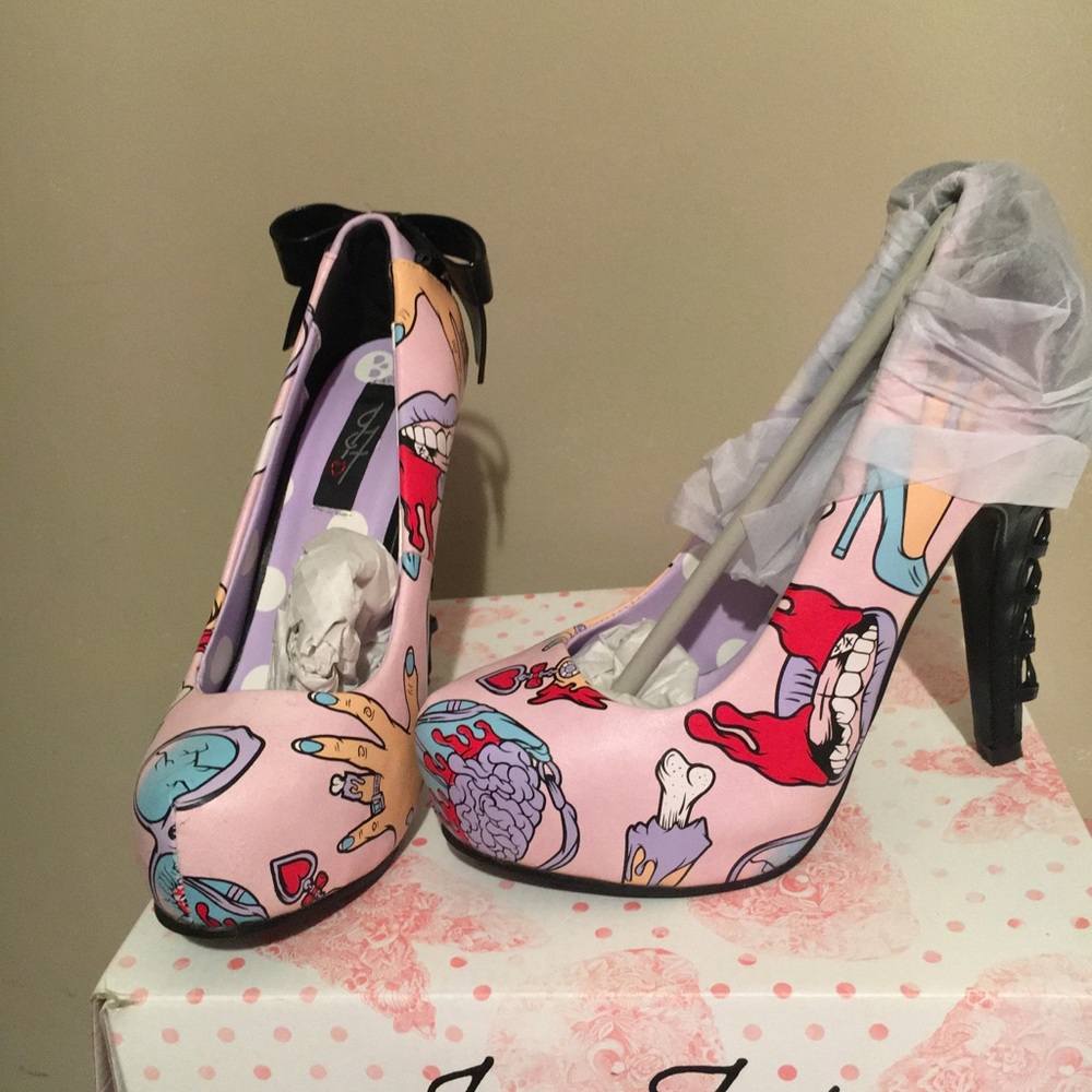 Glamour guts iron fist heels